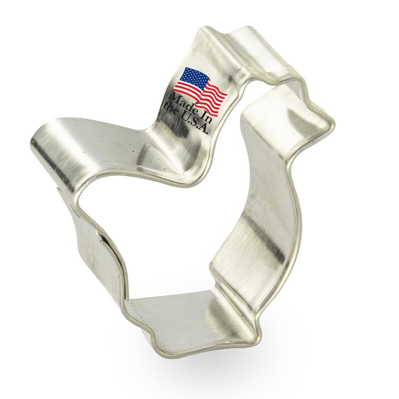 Mini Chicken Cookie Cutter 1.5 in M33 Mini Chicken Cookie Cutter 1.5 in M33