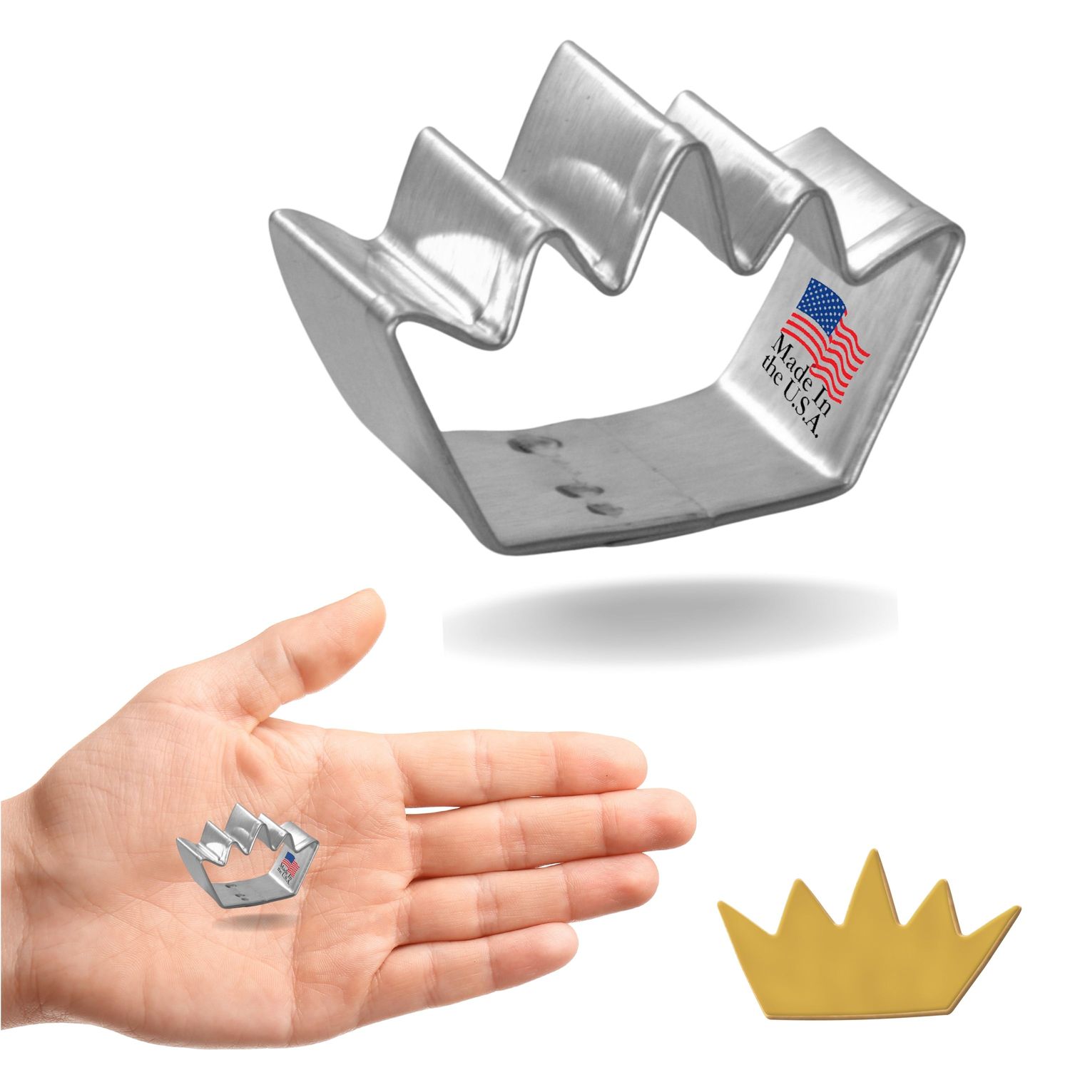Mini Crown Cookie Cutter 1.5 In. M167