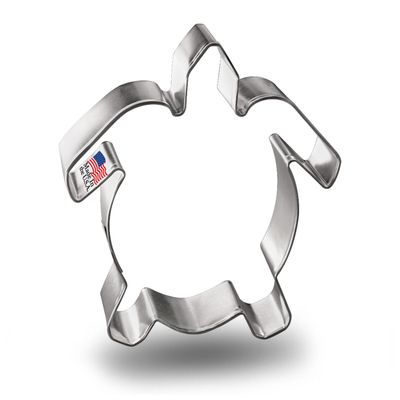 Sea Turtle Cookie Cutter 4 in B1490 Sea Turtle Cookie Cutter 4 in B1490