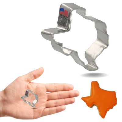 Mini Texas Cookie Cutter 1.5 in M83 Mini Texas Cookie Cutter 1.5 in M83