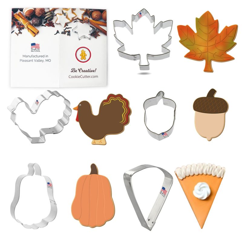 Thanksgiving Cookie Cutter 5 Pc Set HS0563