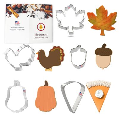 Thanksgiving Cookie Cutter 5 Pc Set HS0563