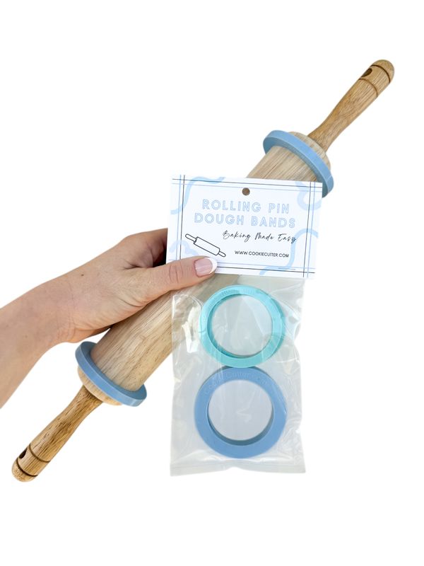 Rolling Pin Dough Bands - Achieve Perfect Dough Thickness Every Time!