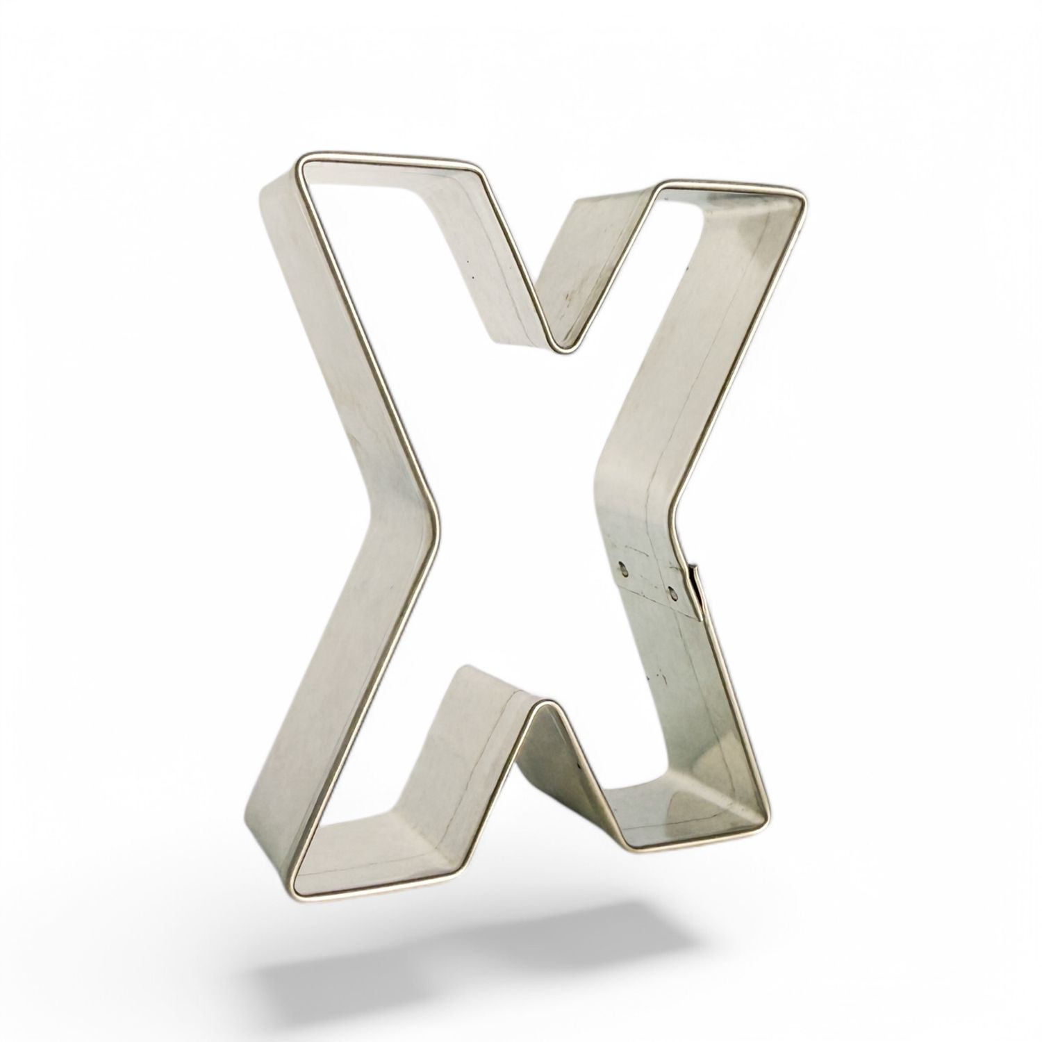 Letter X cookie cutter, alphabet cookie cutter, monogram baking tool, custom baking accessory