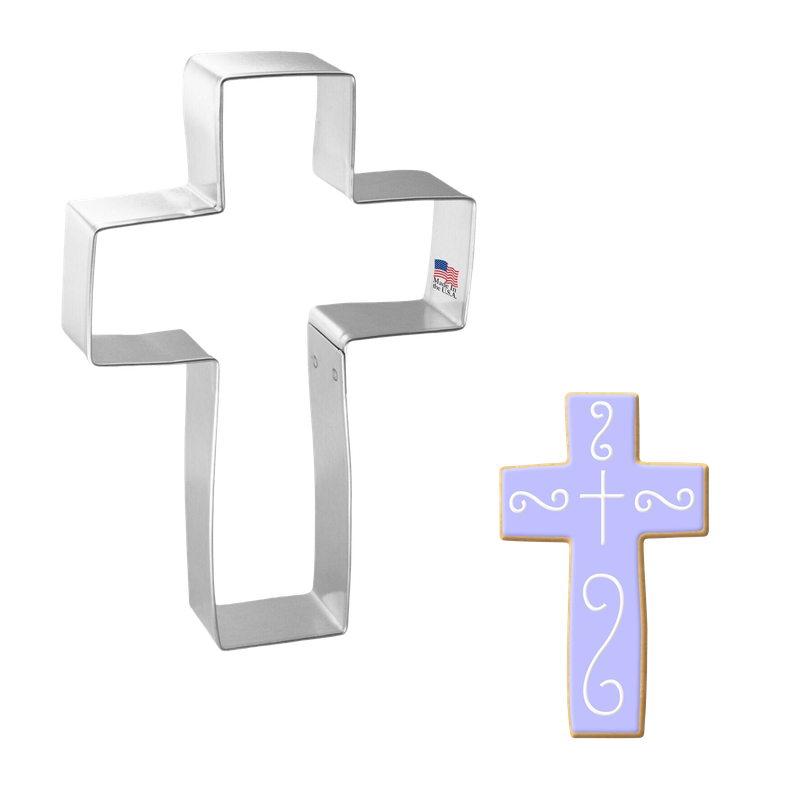 Cross Cookie Cutter 5 in B1291 Cross Cookie Cutter 5 in B1291