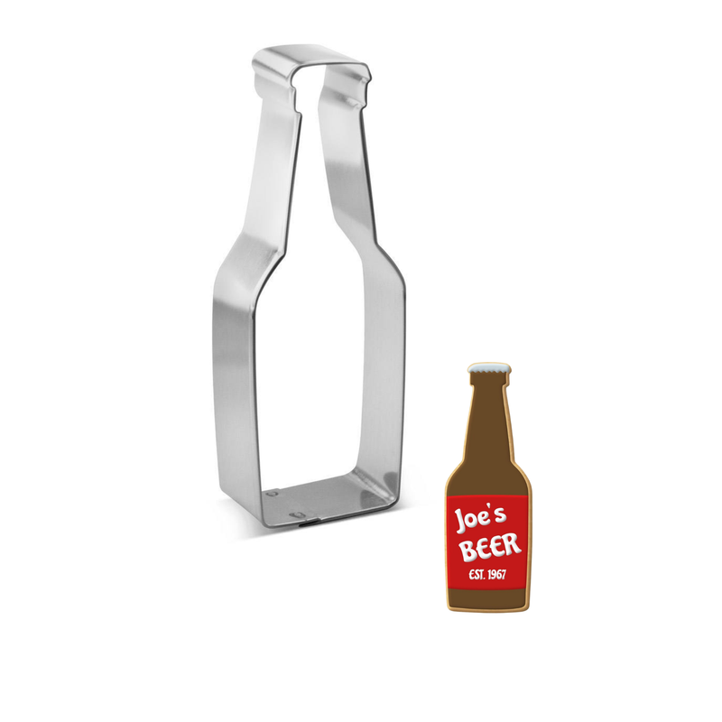 Bottle Cookie Cutter 4.5 in B1736 Bottle Cookie Cutter 4.5 in B1736
