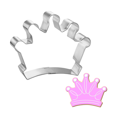 Crown Cookie Cutter 3.75 in B1144 Crown Cookie Cutter 3.75 in B1144