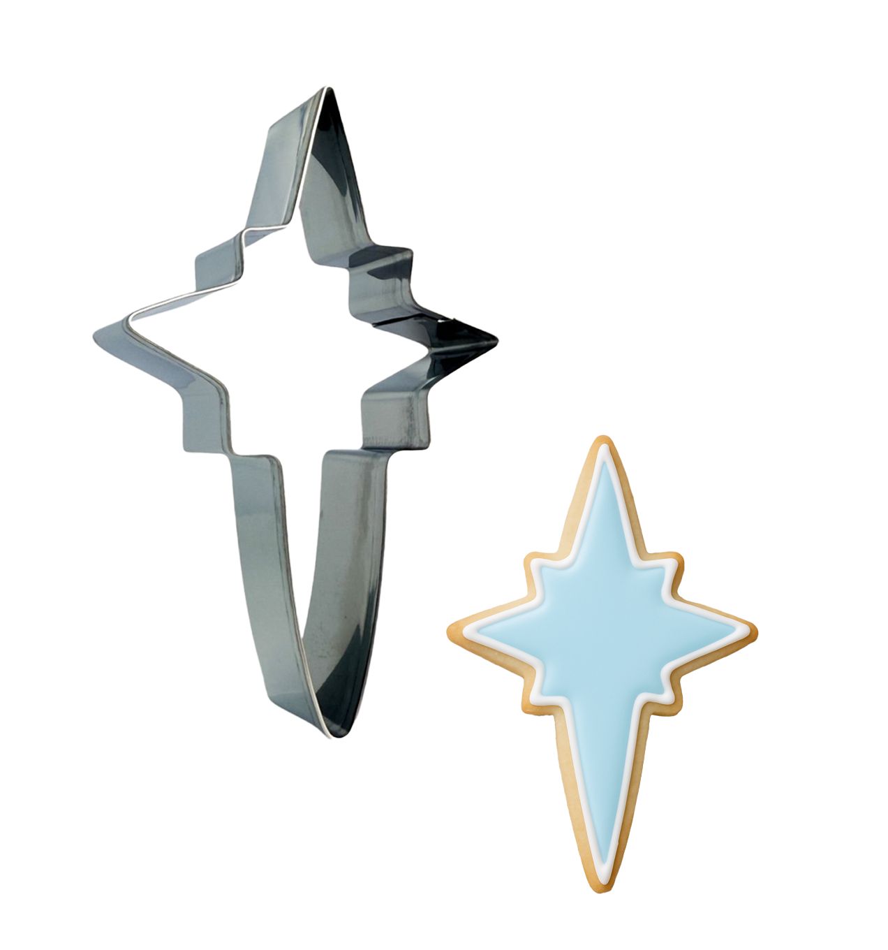 Star of the East 4" Metal Cookie Cutter B1758