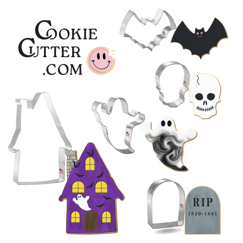 Haunted House Cookie Cutter Set 5 Piece HS0519