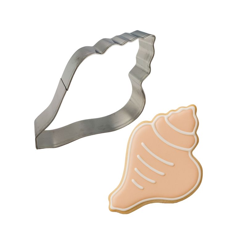 Conch Shell 4" Metal Cookie Cutter B1759