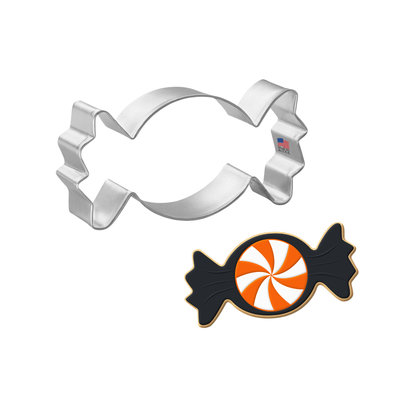 Candy Wrapper Party Cracker Cookie Cutter 3.25 in B1742 Candy Wrapper Party Cracker Cookie Cutter 3.25 in B1742