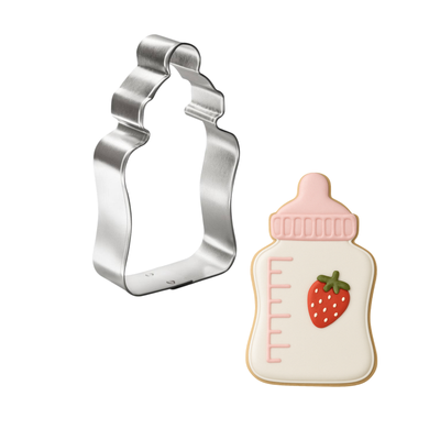 Chunky Baby Bottle Cookie Cutter 4 in B1373