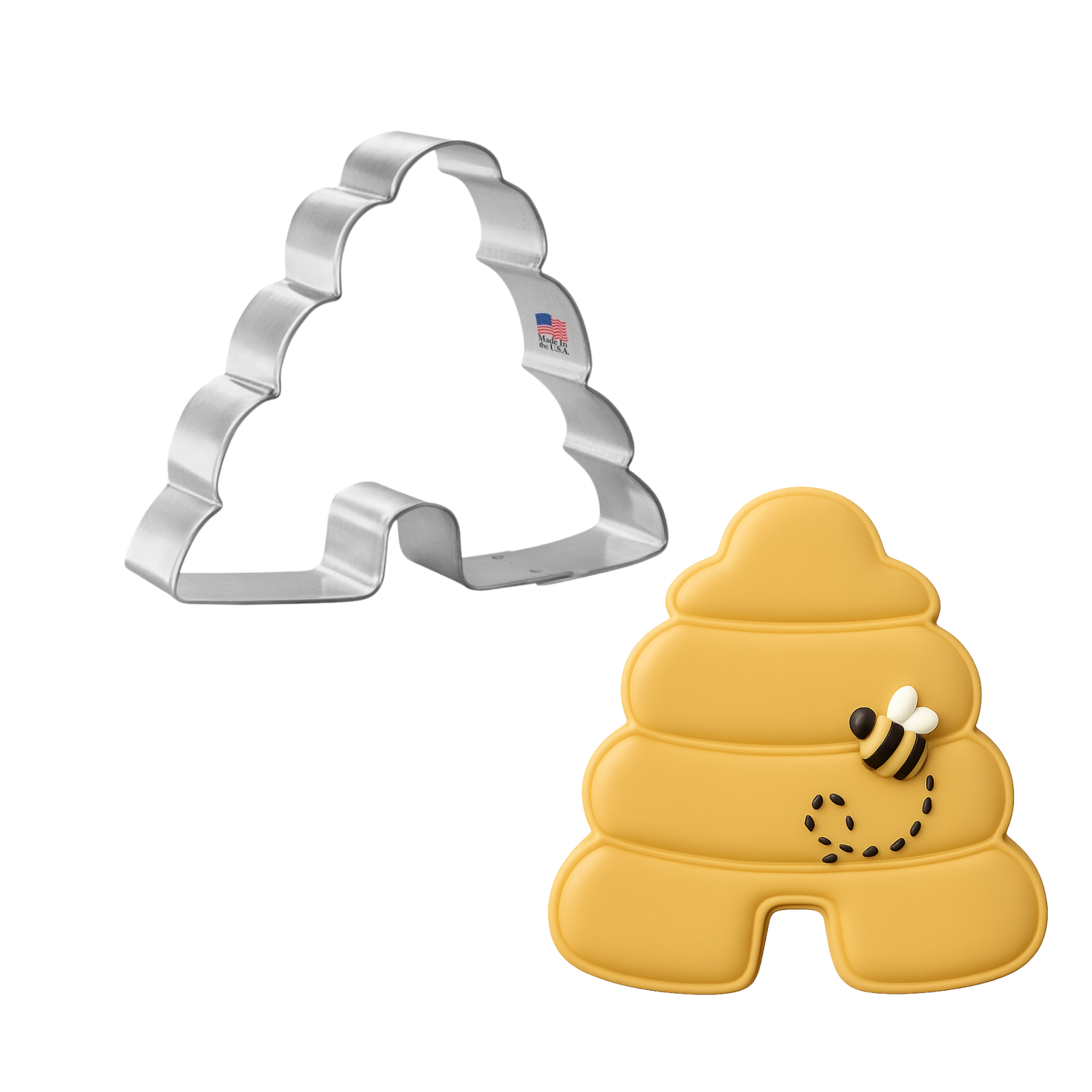 Bee Hive Cookie Cutter 3.5 in B1351
