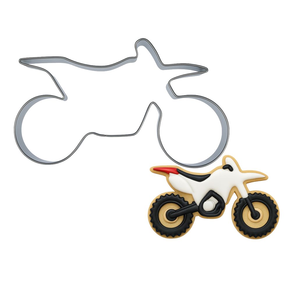 Dirt Bike Cookie Cutter