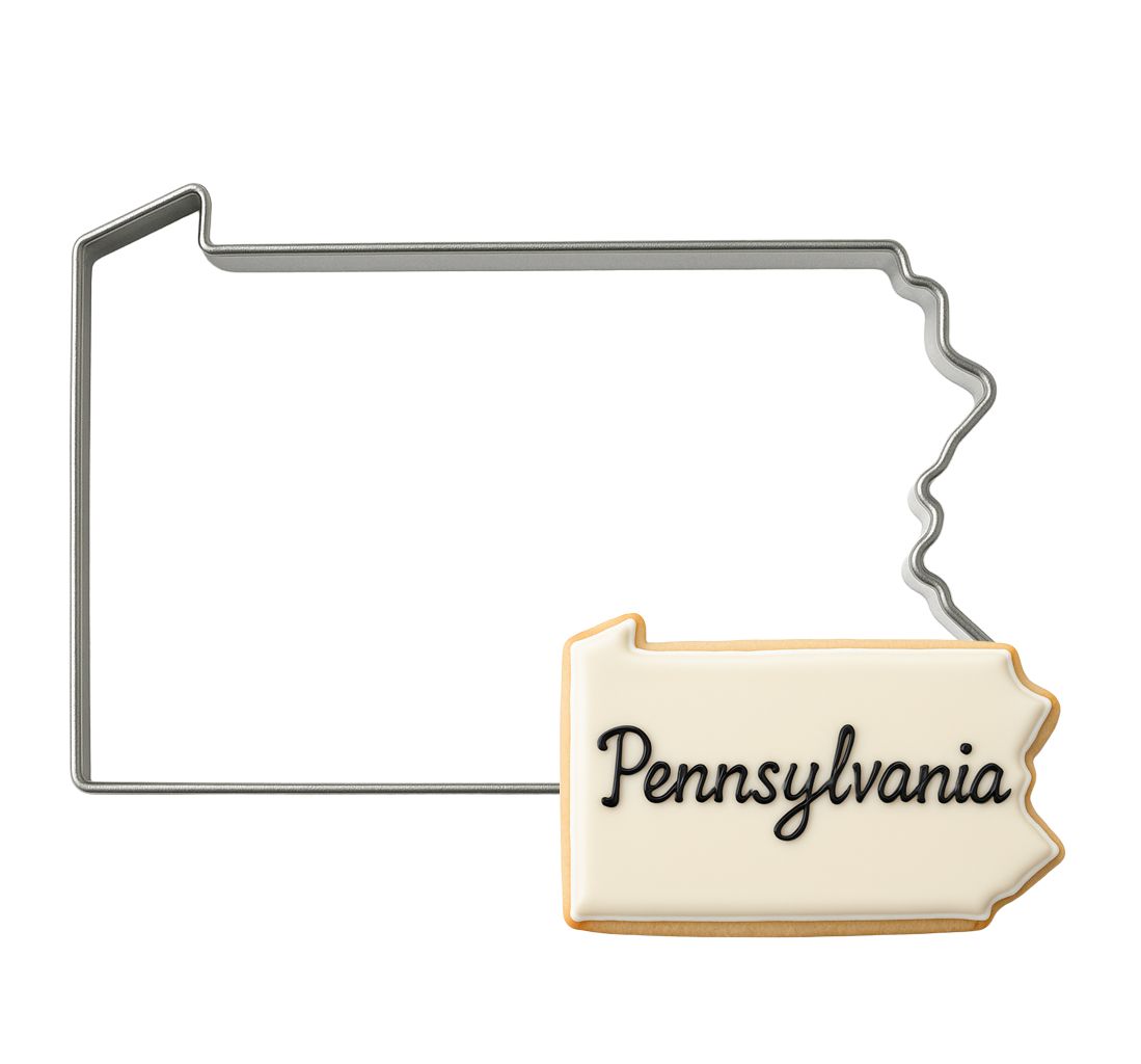 State of Pennsylvania Cookie Cutter