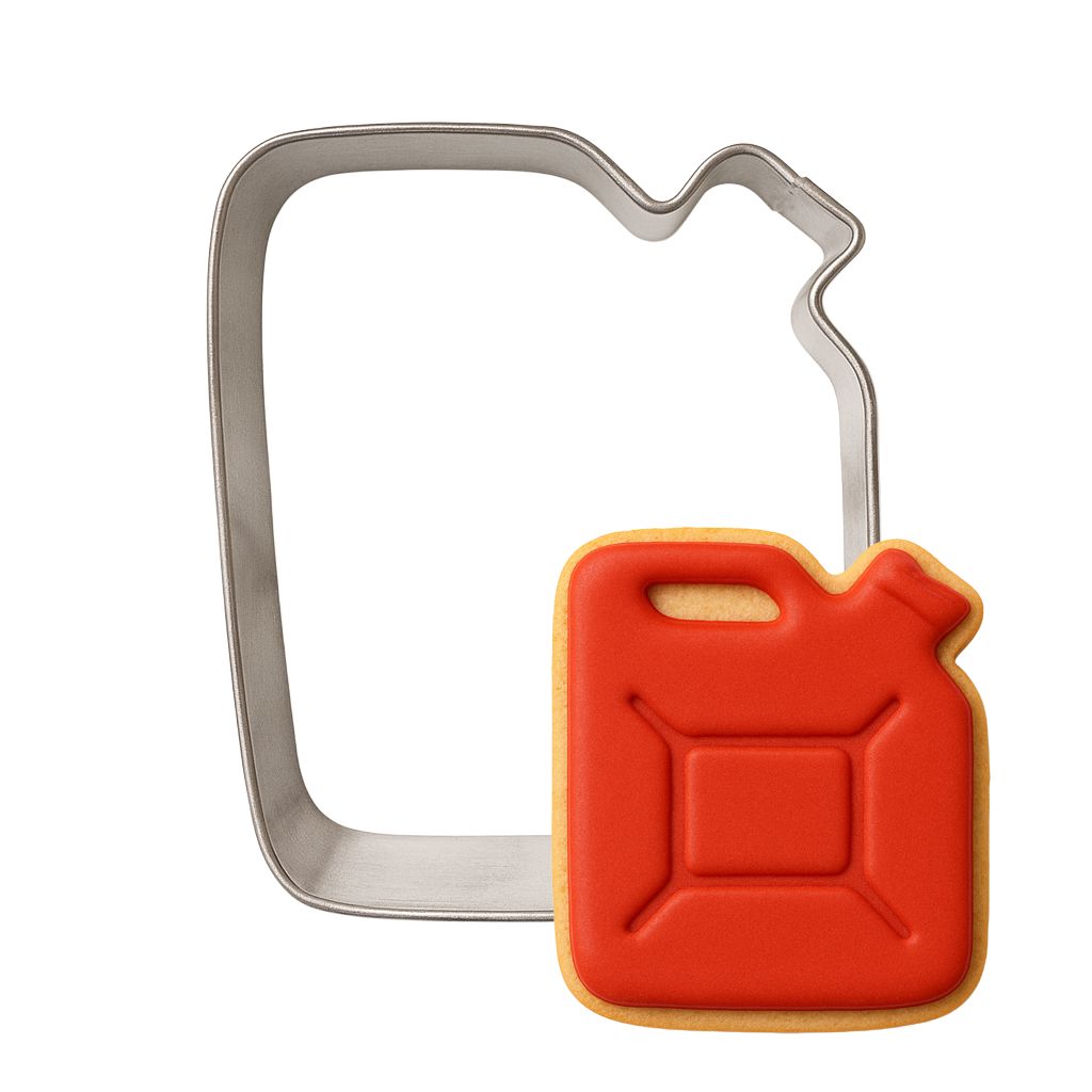 Gas Can Cookie Cutter 3in B1912