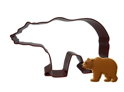 Poly Resin Brown Grizzly Bear 4.5 in PR1763B