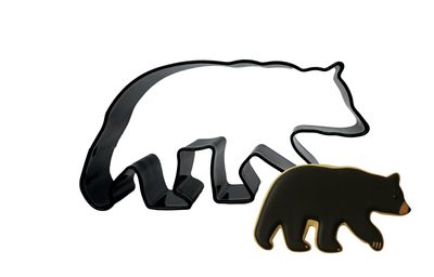 Poly Resin Black Bear 4 in PR1764BK