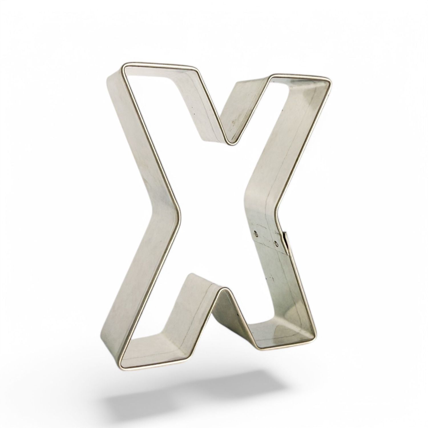 Letter X cookie cutter, alphabet cookie cutter, monogram baking tool, custom baking accessory