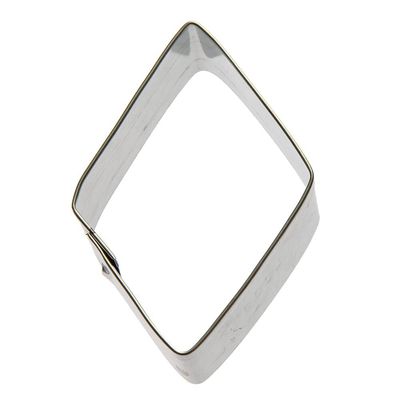 Diamond Stainless Steel Cookie Cutter 3 in S1209