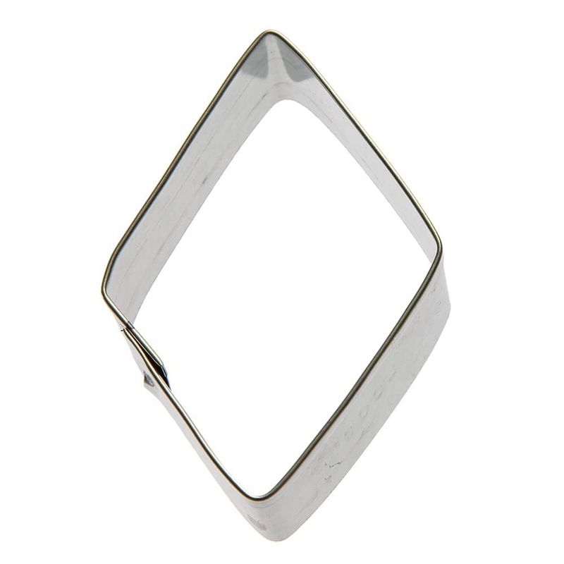 Diamond Stainless Steel Cookie Cutter 3 in S1209