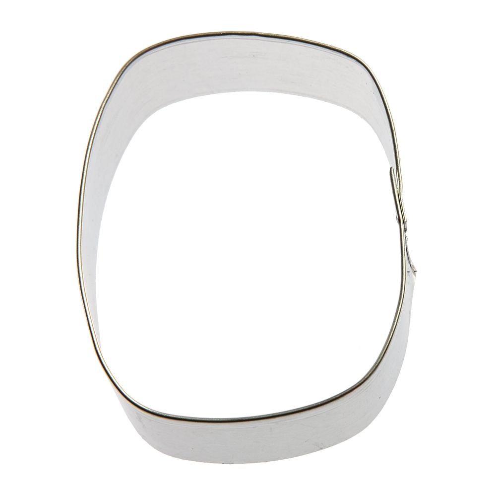 Number Zero Stainless Steel Cookie Cutter 3 in S1510