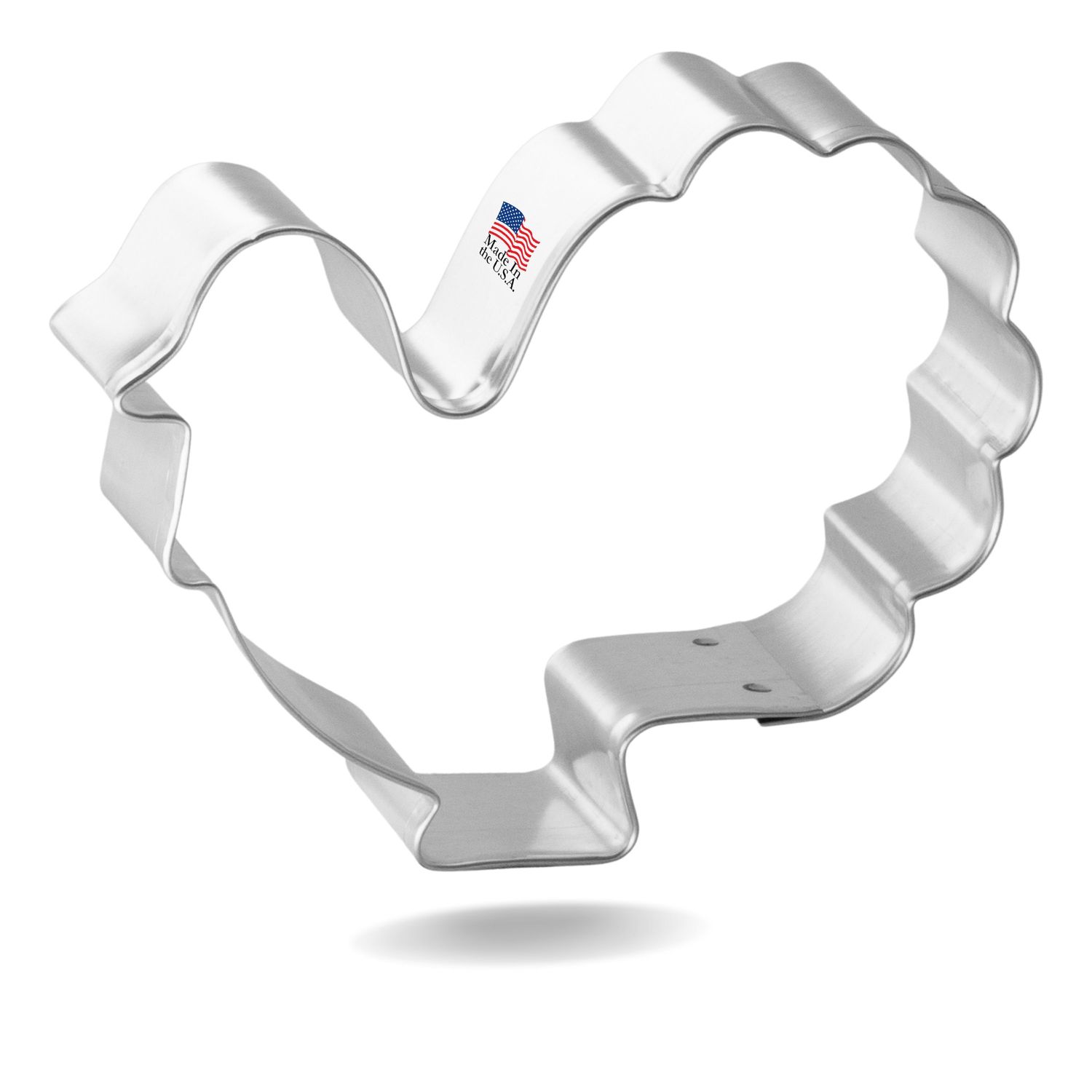 Turkey Stainless Steel Cookie Cutter 3.5 in S635