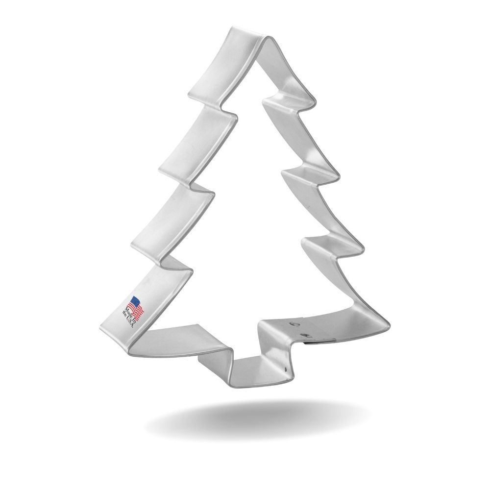 Christmas Tree Stainless Steel Cookie Cutter 3.75 in S1266