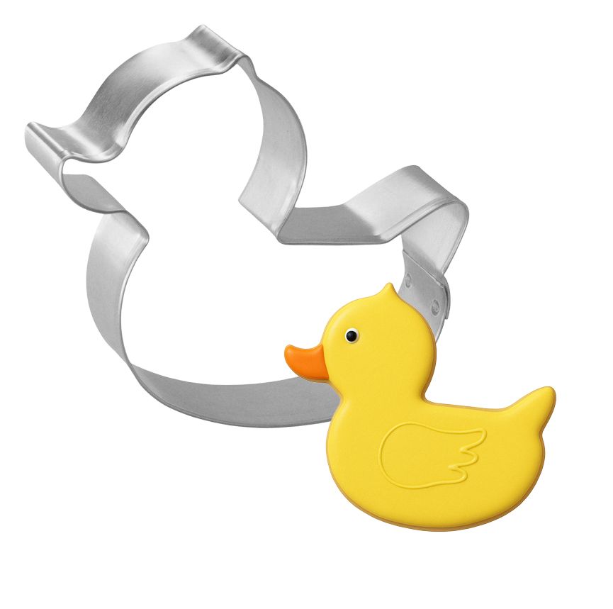 Rubber duck cookie cutter