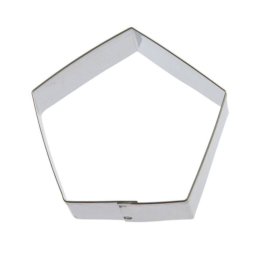 Pentagon Stainless Steel Cookie Cutter 3.25 in S702