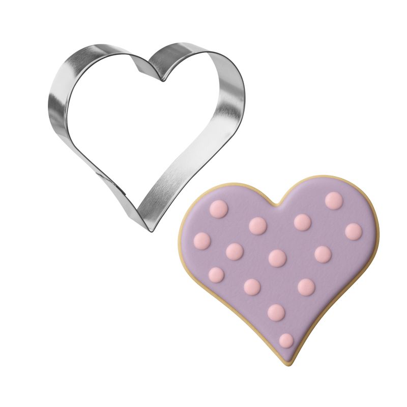 Heart Stainless Steel Cookie Cutter 4 in S1111