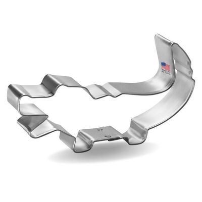 Alligator Stainless Steel Cookie Cutter 4.5 in S1198