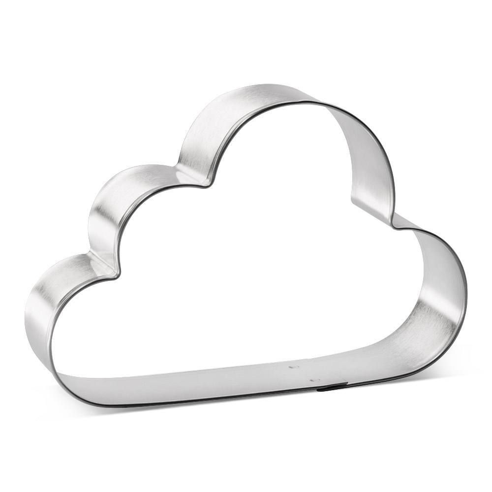 Clouds Stainless Steel Cookie Cutter 4 in S1574