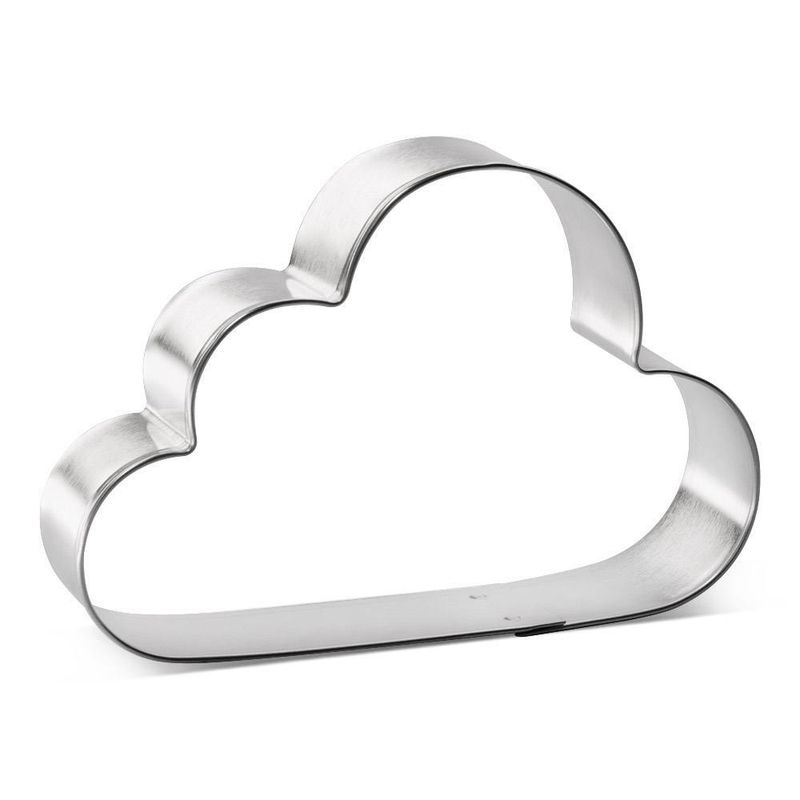 Clouds Stainless Steel Cookie Cutter 4 in S1574