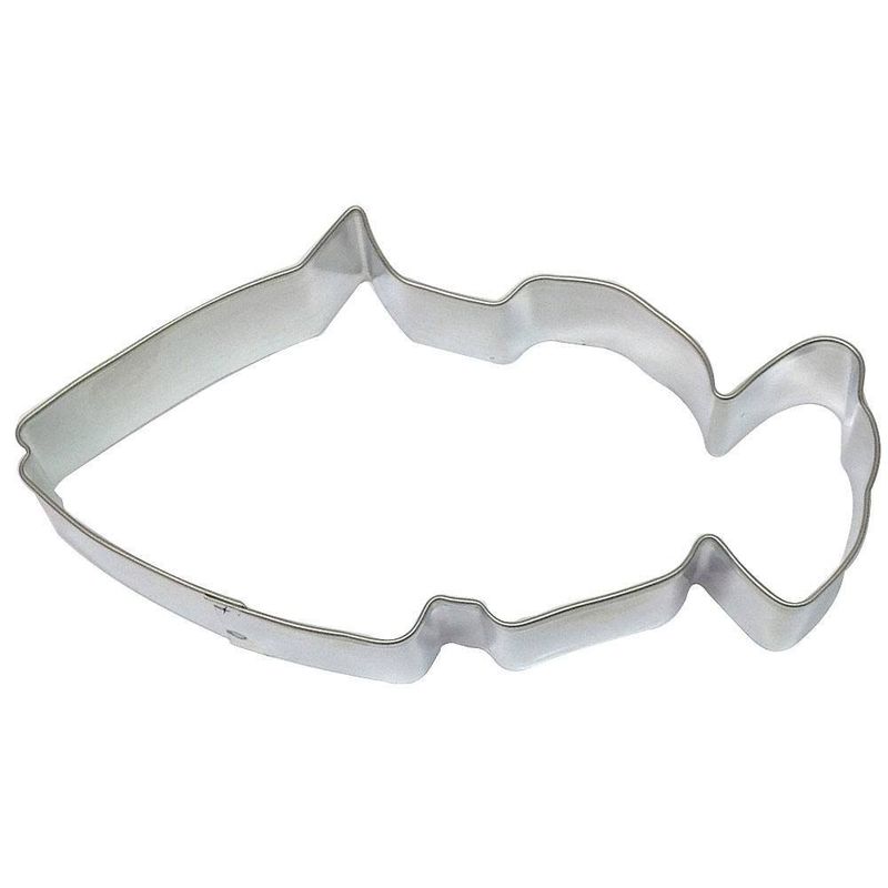 Humu Hawaiian Triggerfish Stainless Steel Cookie Cutter 4.75 in S1624