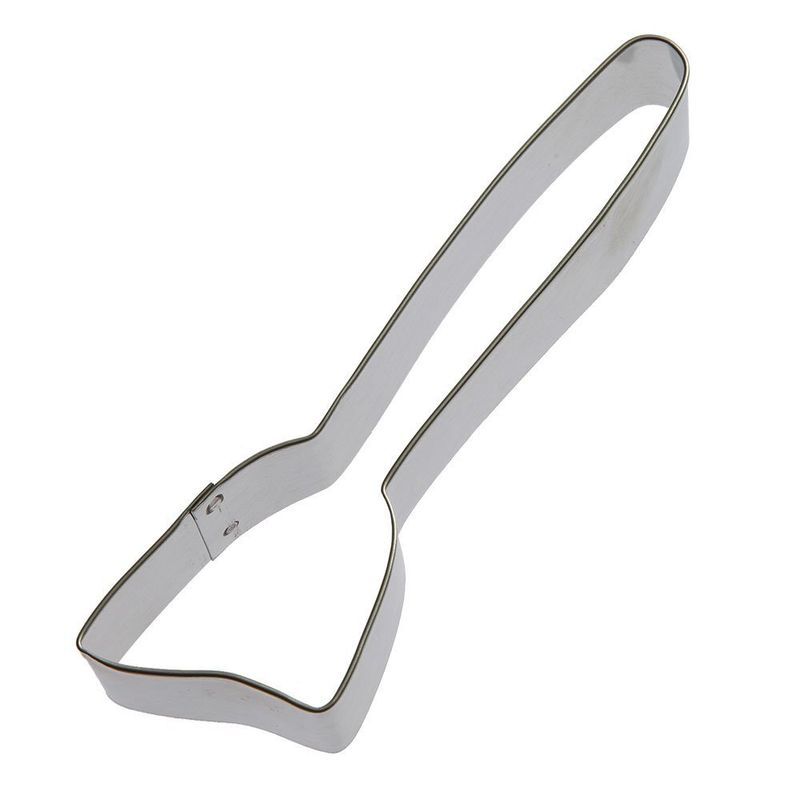 Witches Broom Stainless Steel Cookie Cutter 5 in S1133