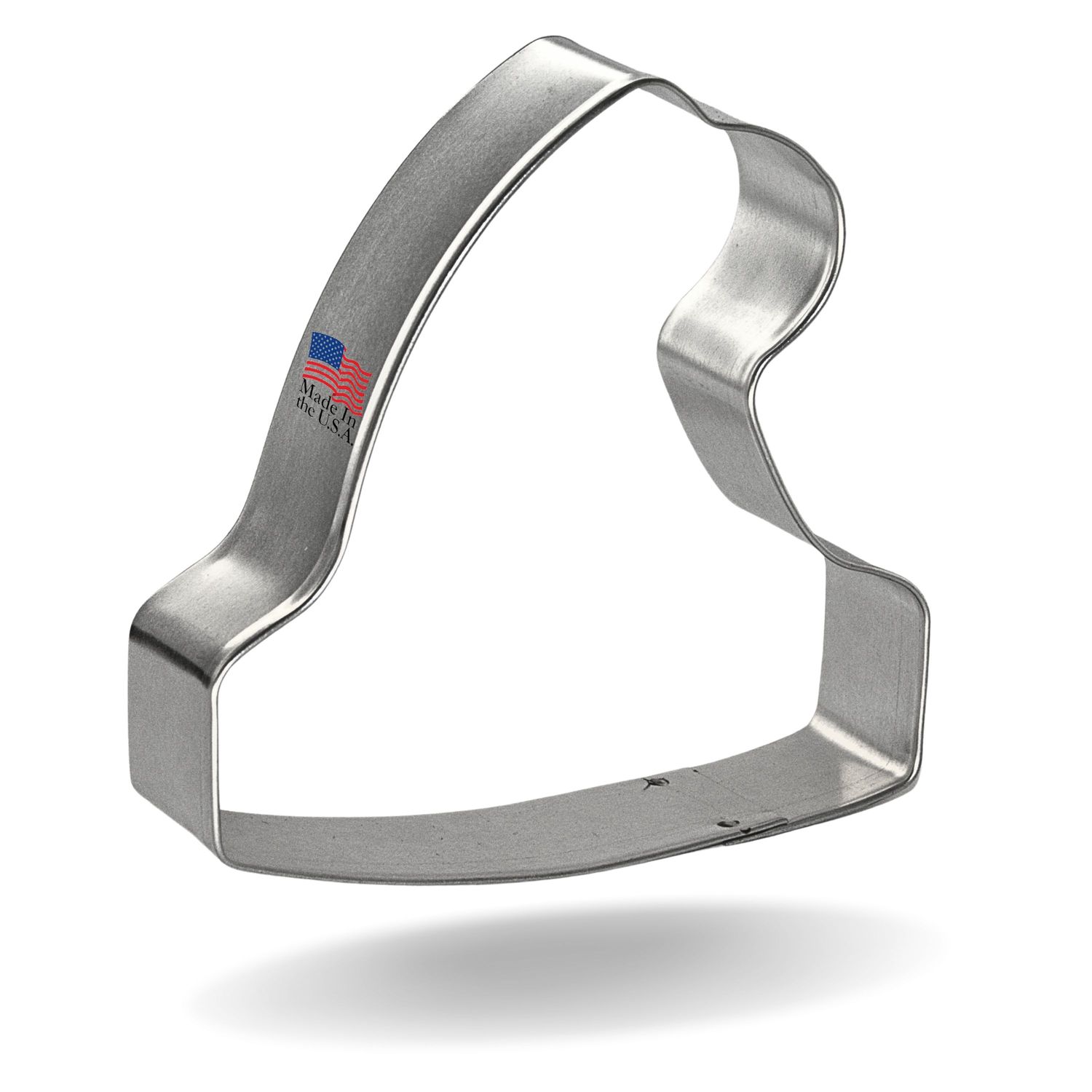 Santa Hat Stocking Cap Stainless Steel Cookie Cutter 3.75 in S1632