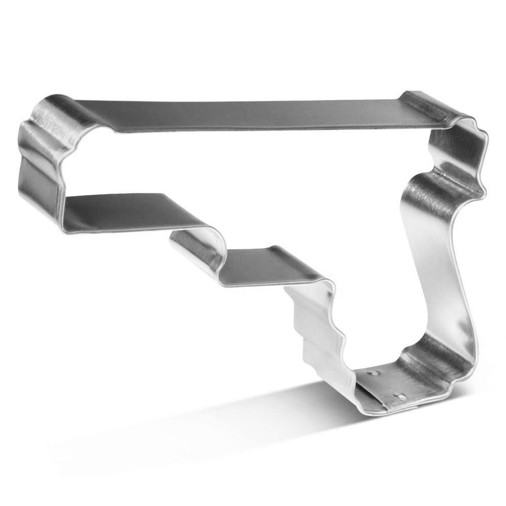 Hand Gun Stainless Steel Cookie Cutter 4 in S1591