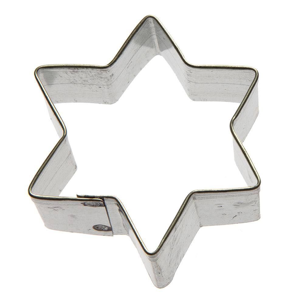 Star Stainless Steel Cookie Cutter 6 point 2.5 in S973