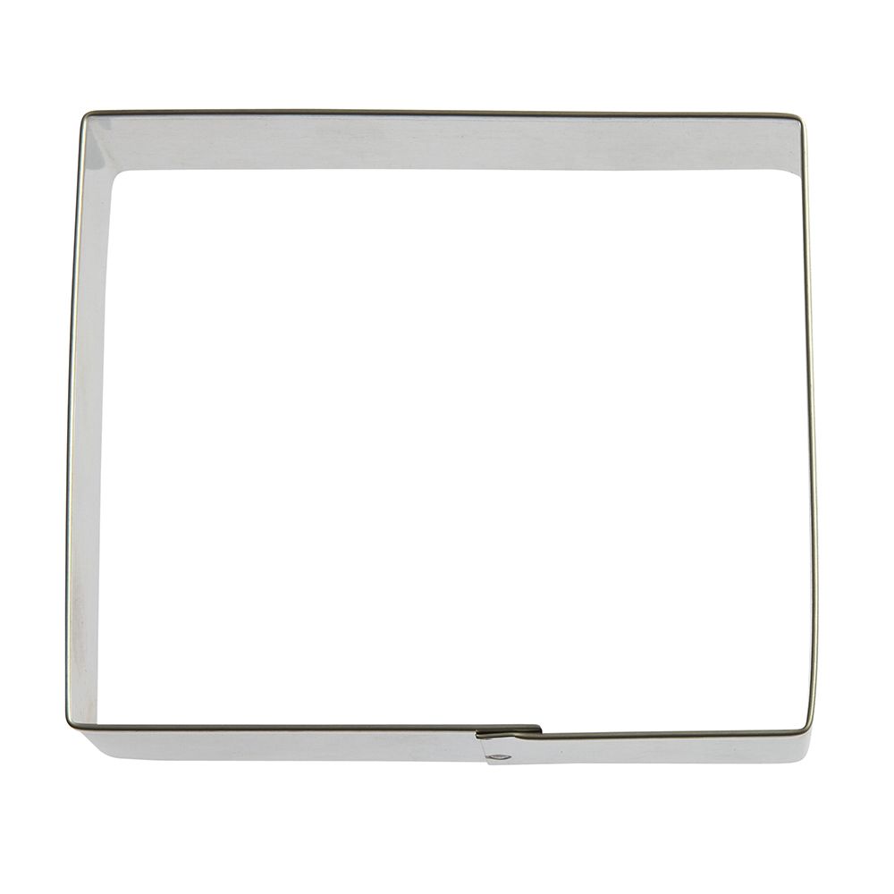 Rectangle Stainless Steel Cookie Cutter 4 in by 3.5 in S705