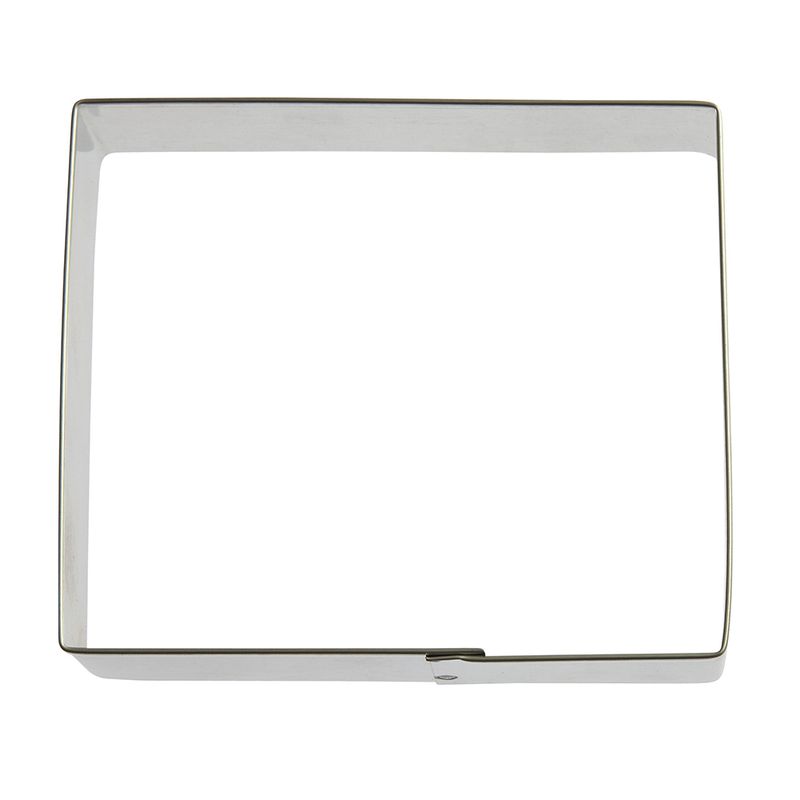 Rectangle Stainless Steel Cookie Cutter 4 in by 3.5 in S705