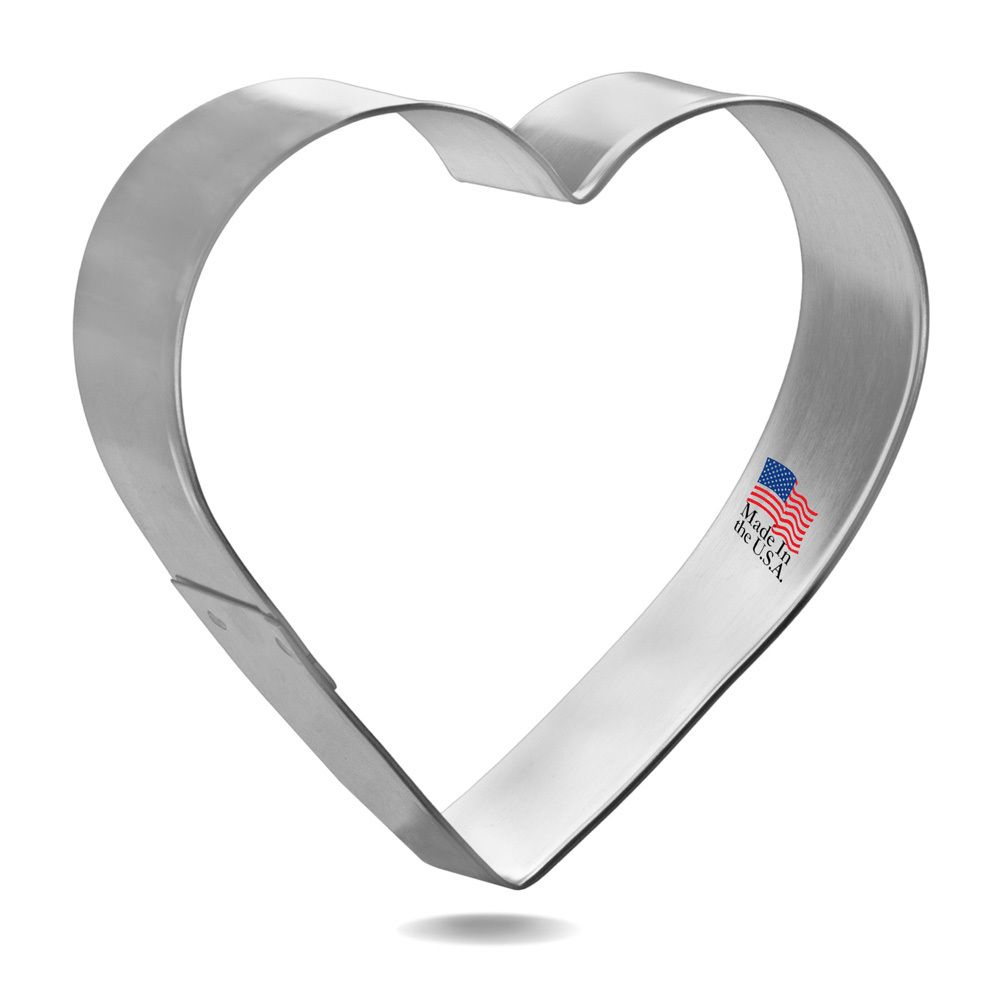 Heart Stainless Steel Cookie Cutter 3.75 in S1107F