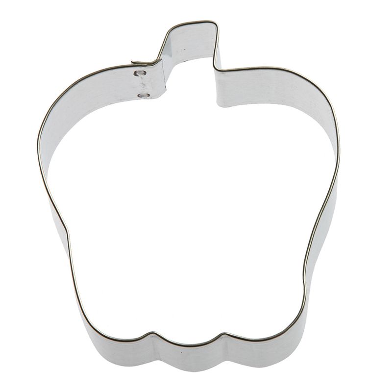 Apple Stainless Steel Cookie Cutter 4 in S1240 Apple Stainless Steel Cookie Cutter 4 in S1240