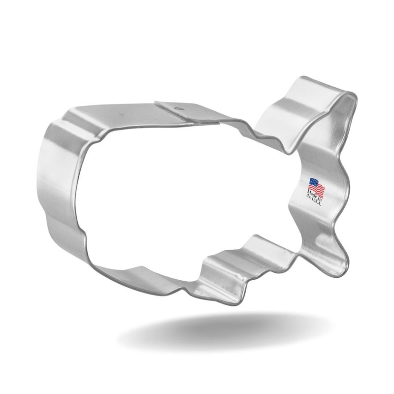 USA Map Stainless Steel Cookie Cutter 3.25 in S771 USA Map Stainless Steel Cookie Cutter 3.25 in S771