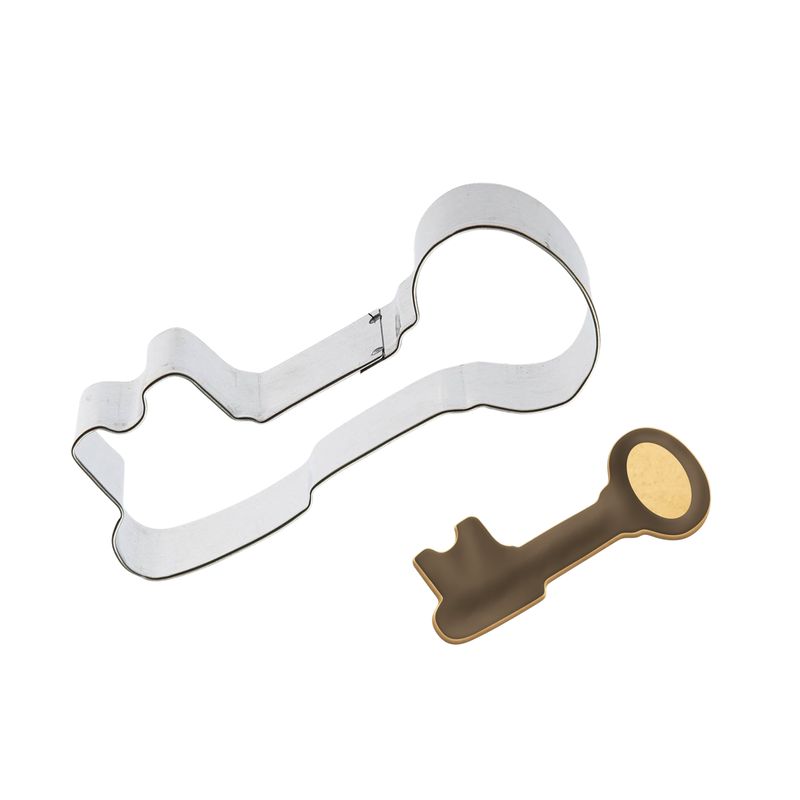 Key Stainless Steel Cookie Cutter 4 in S1122 Key Stainless Steel Cookie Cutter 4 in S1122