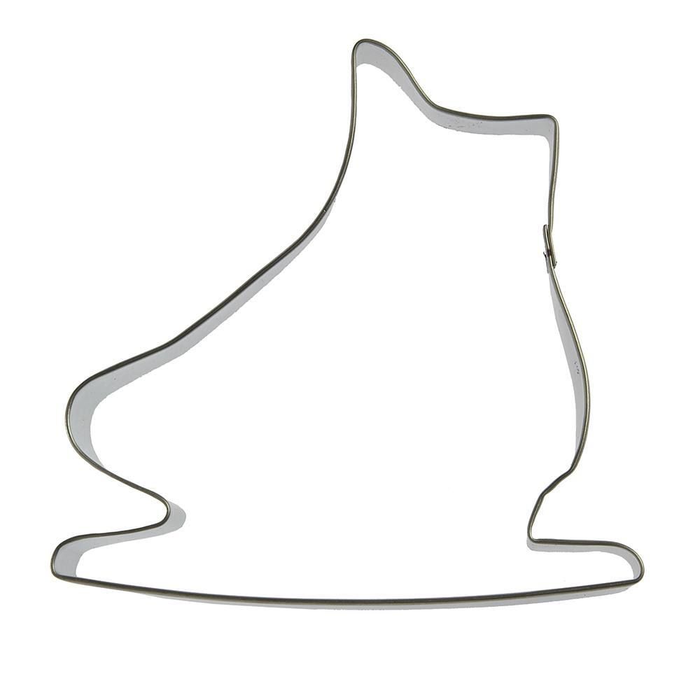 Ice Skate Stainless Steel Cookie Cutter 3.75 in S1424