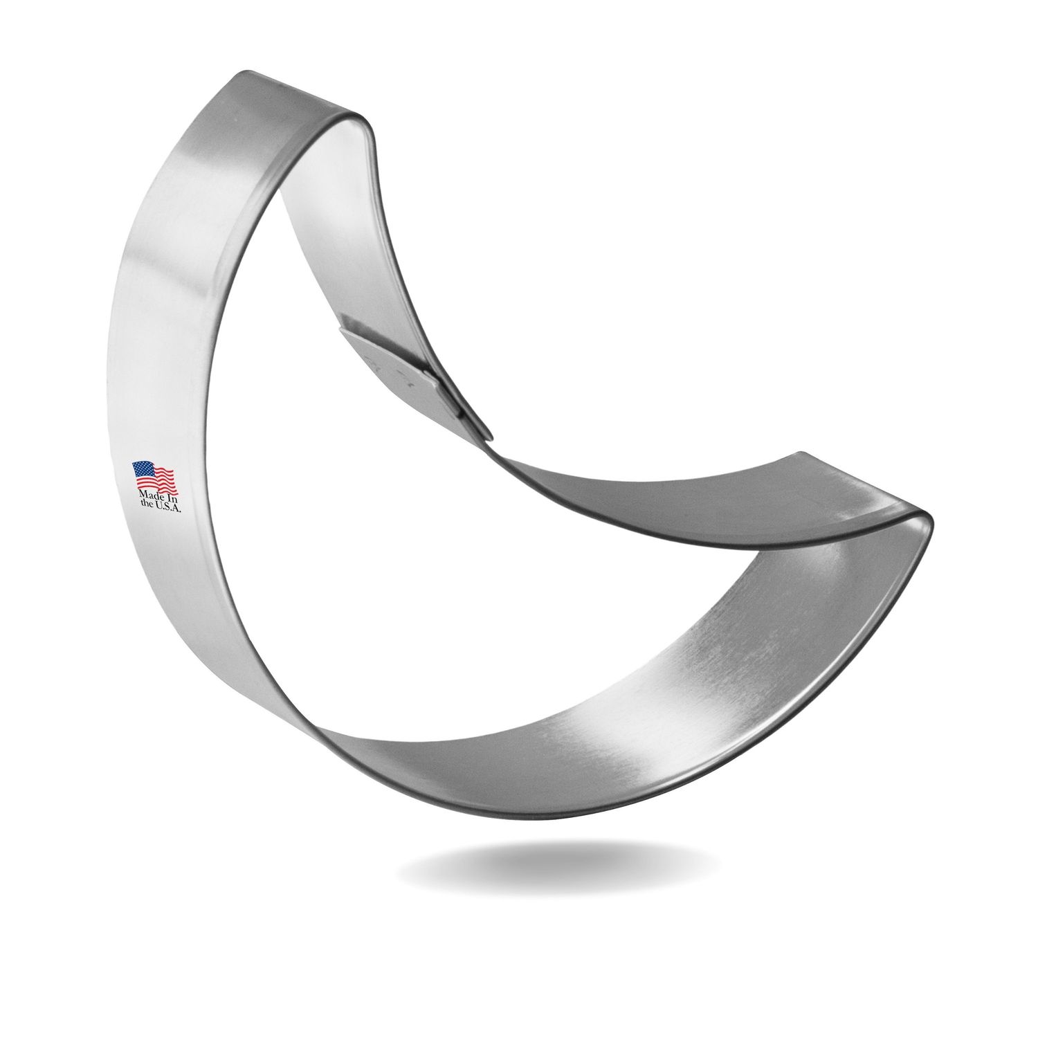 Crescent Moon Stainless Steel Cookie Cutter 3 in S1197