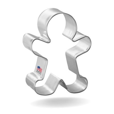 Gingerbread Stainless Steel Cookie Cutter 2.5 in S1374 Gingerbread Stainless Steel Cookie Cutter 2.5 in S1374