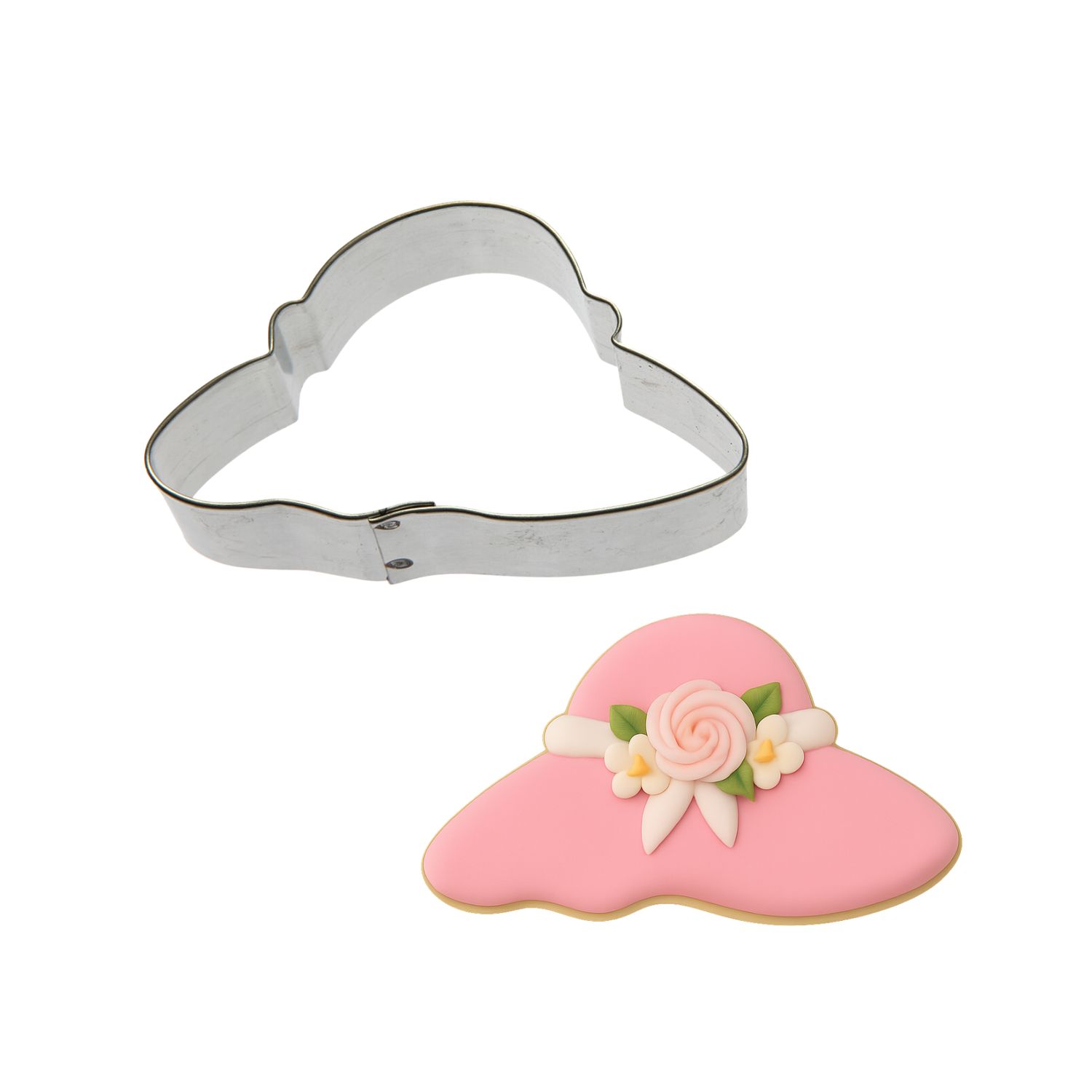 Ladies hat cookie cutter