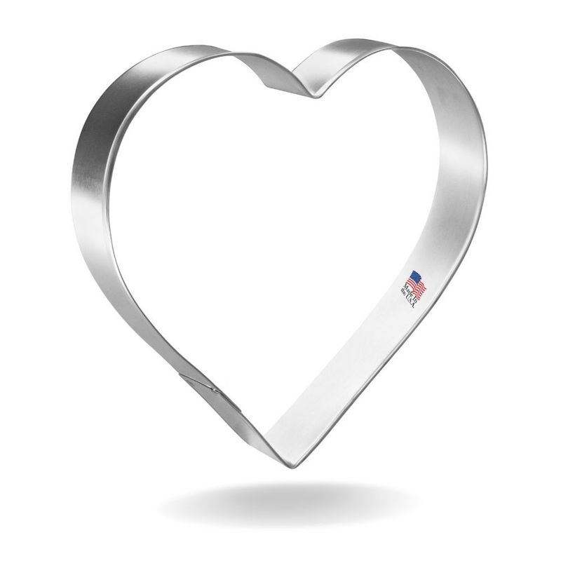 Heart Stainless Steel Cookie Cutter 5 in S1083